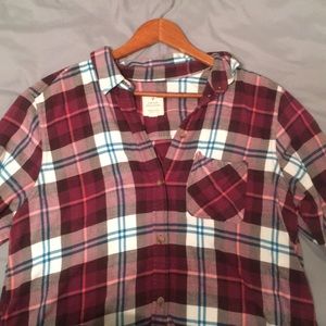 American Eagle plaid shirt XL